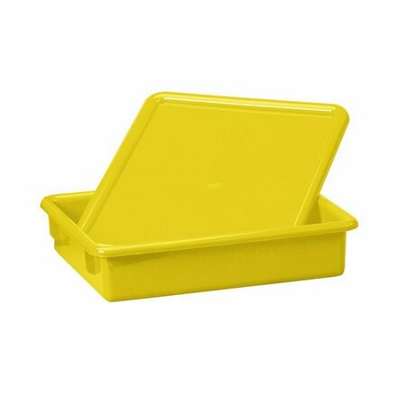 8034JC 13 1/2'' x 11'' x 3'' Yellow Plastic Paper Tray for Paper-Tray Storage Units -  JONTI-CRAFT, 5318034